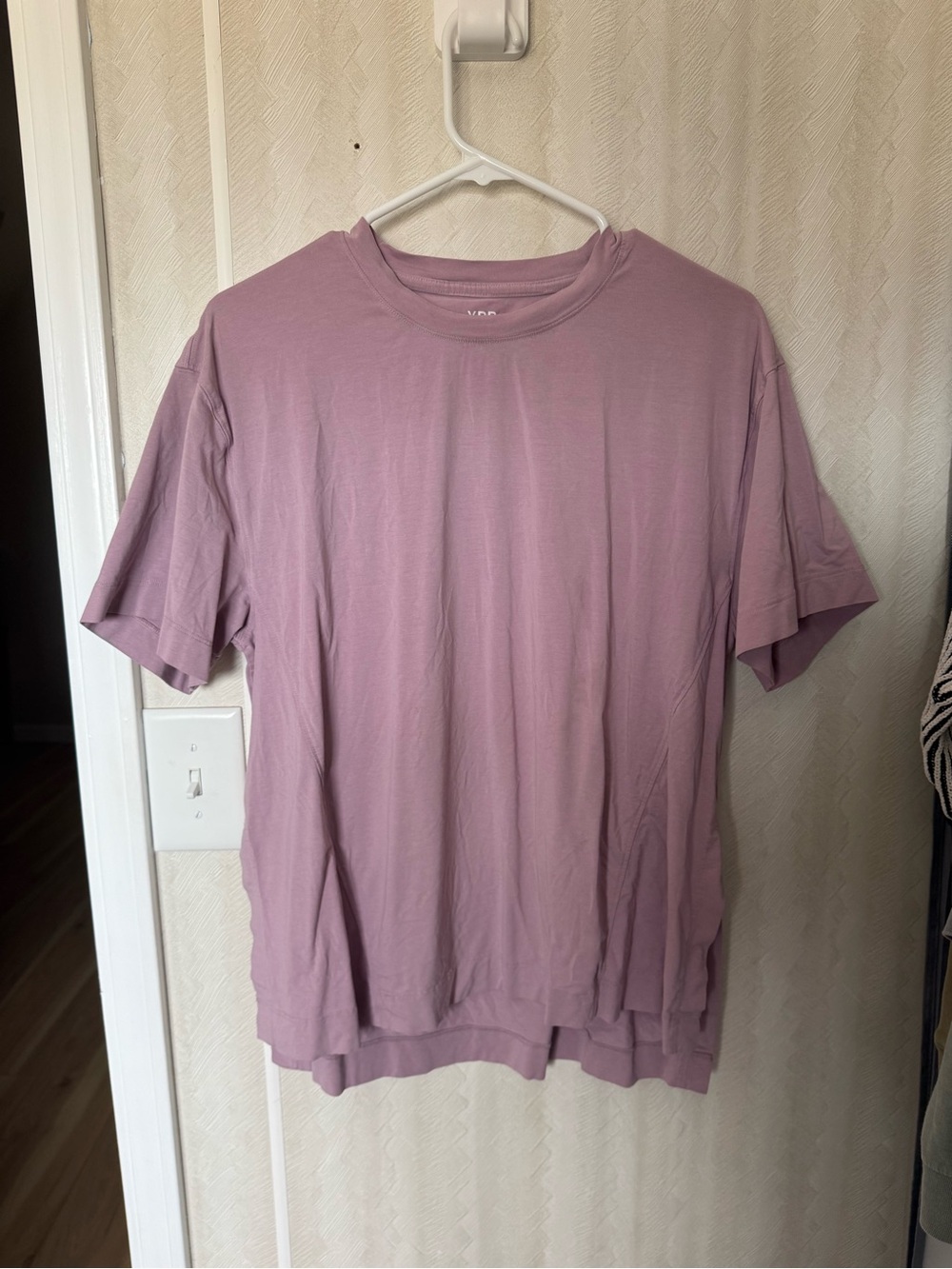 YPB Short Sleeve Crew Tee in Dusty Lavender